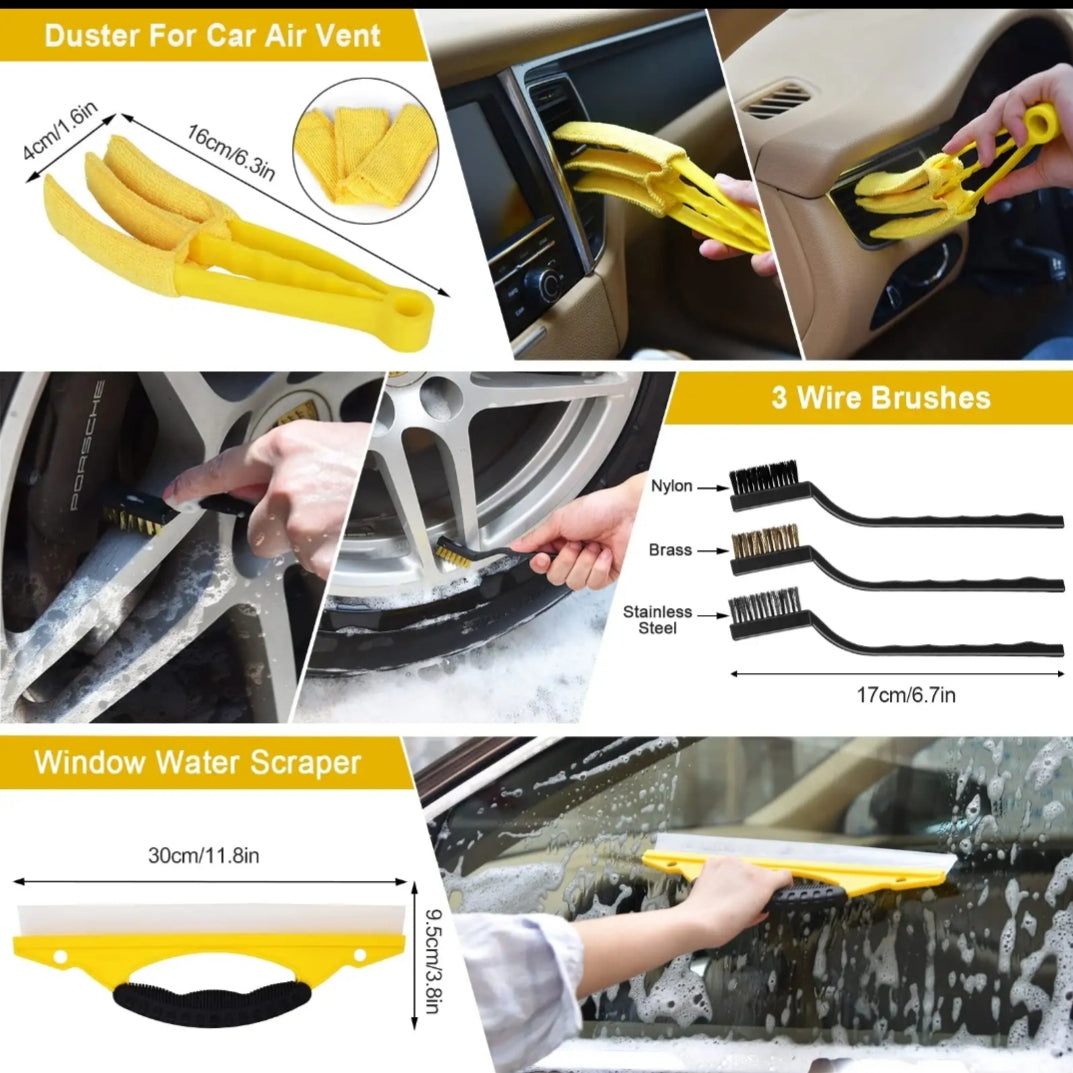 Car cleaning set