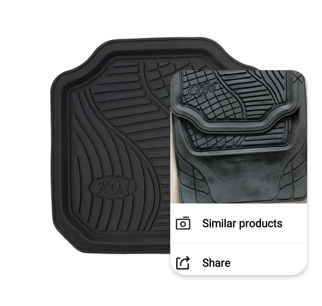 Car mat rubber bowl
