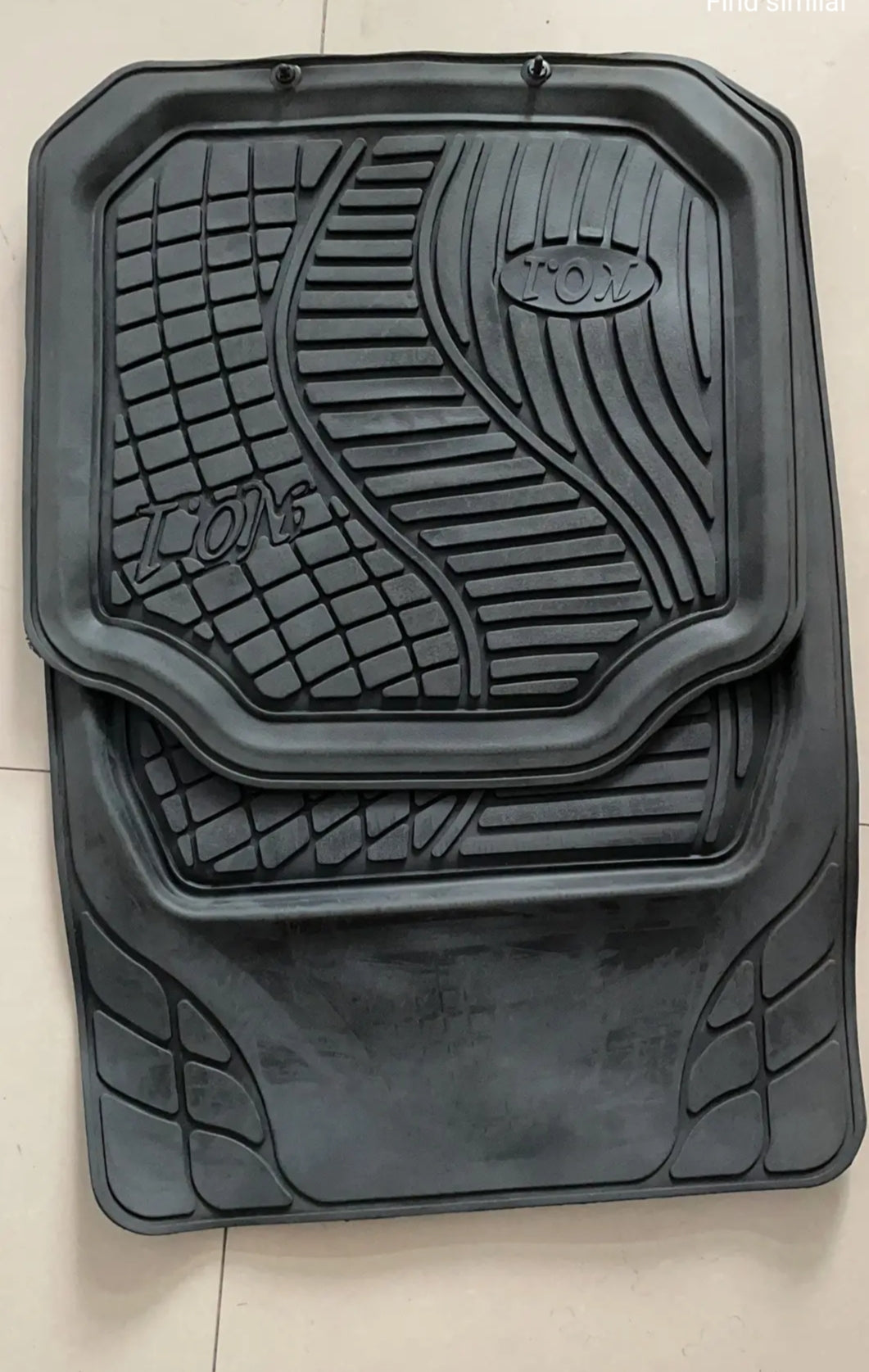 Car mat rubber bowl