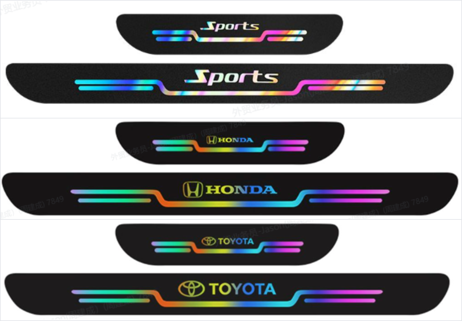 Leaser stickers