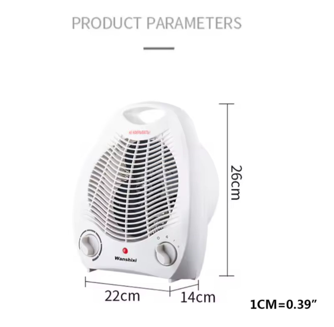 HEATER AND FAN