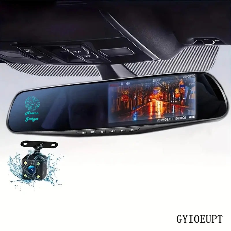 Front and back dashcamera