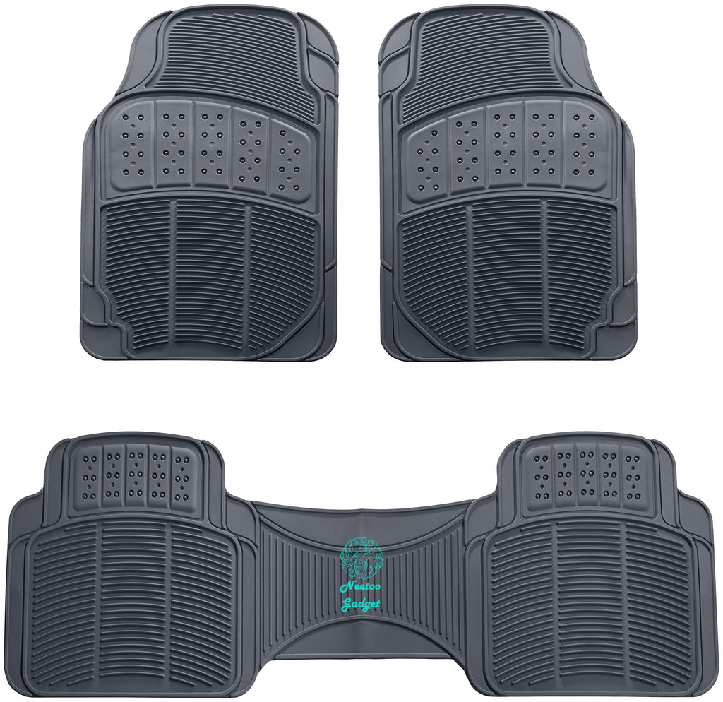 Rubber car mat set
