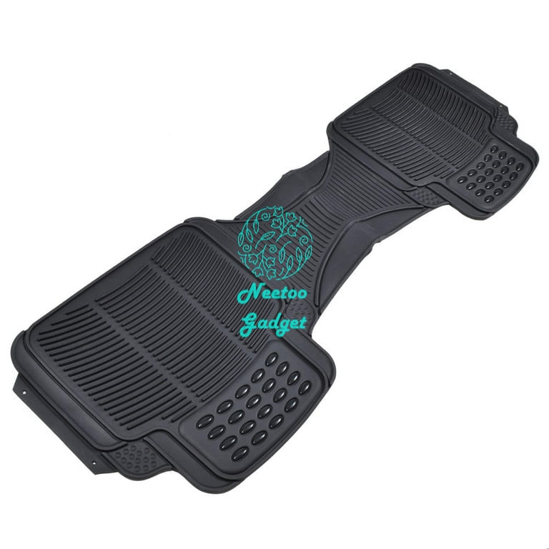Rubber car mat set