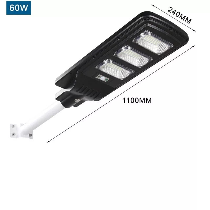 Solar street light without sensor