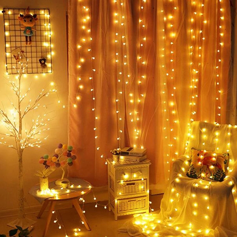 Ball led fairy string