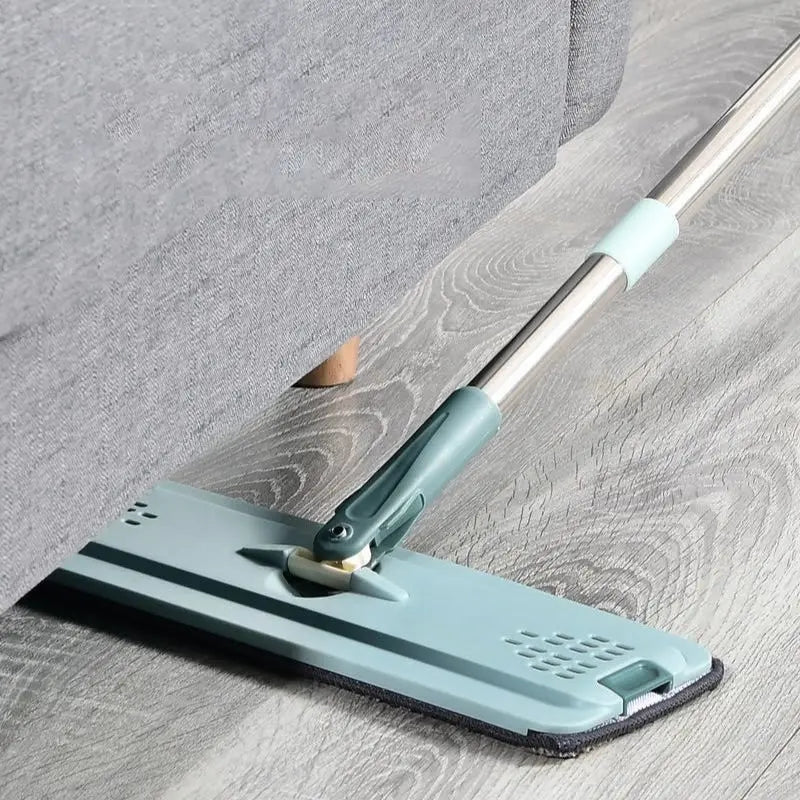 Mob 360 Rotating Flat Mop with Bucket Microfiber Flat