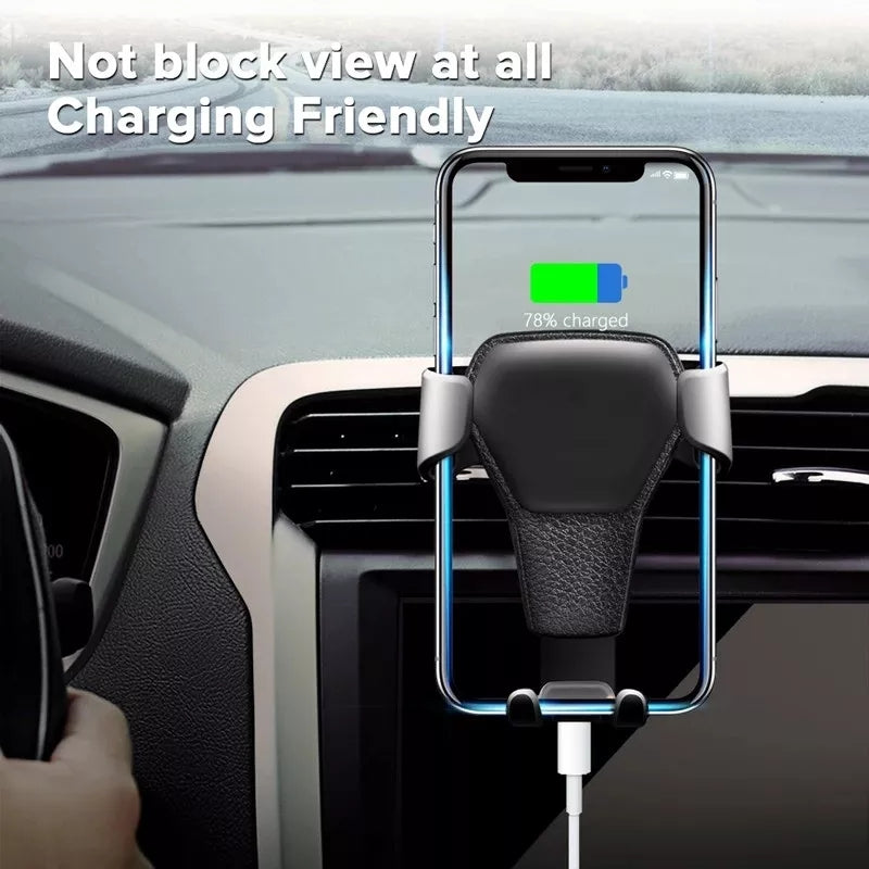 Phone holder gravity