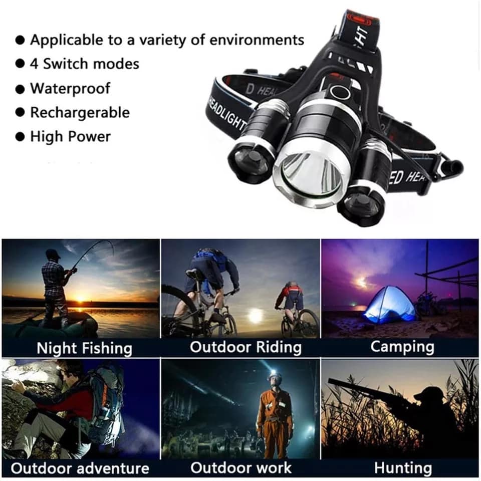 Portable XML L2 LED Headlamp