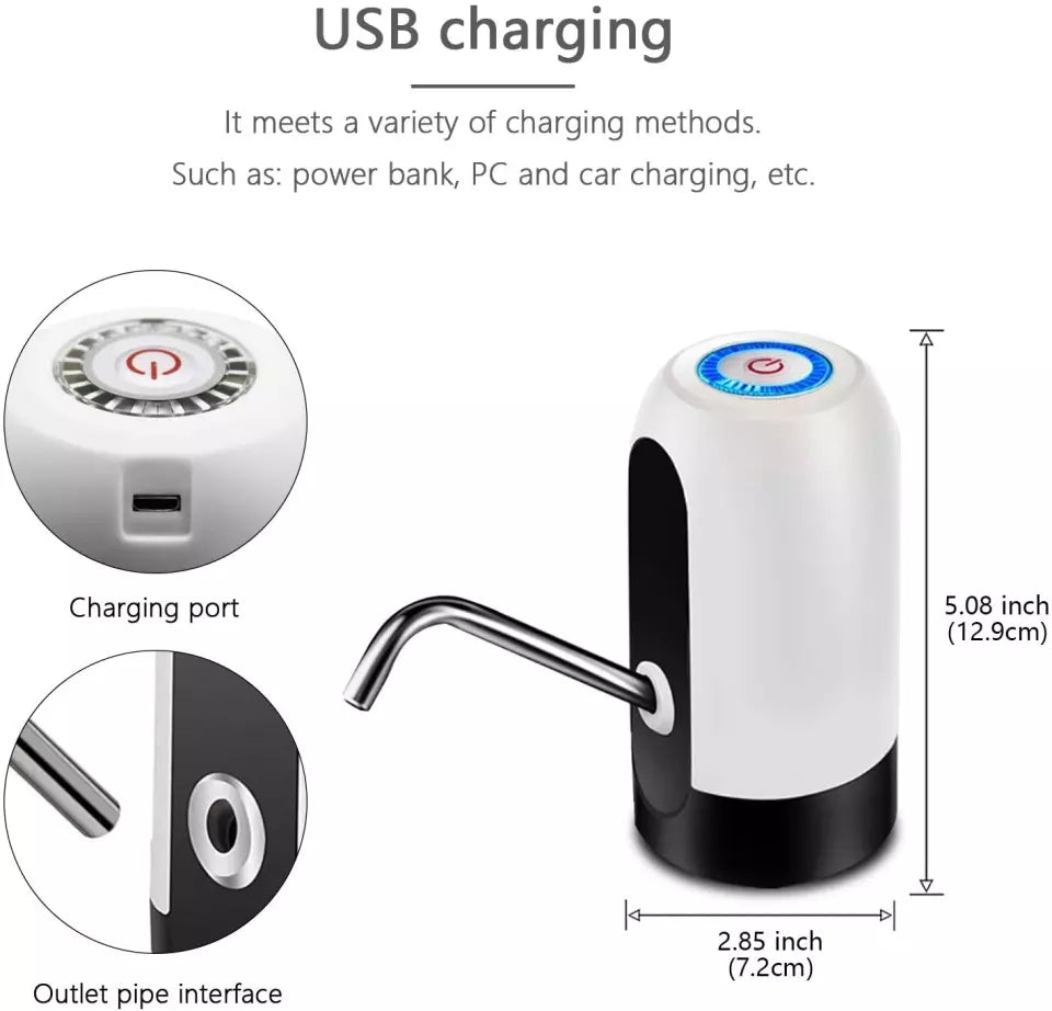 Automatic Water Bottle Pump Portable Electric