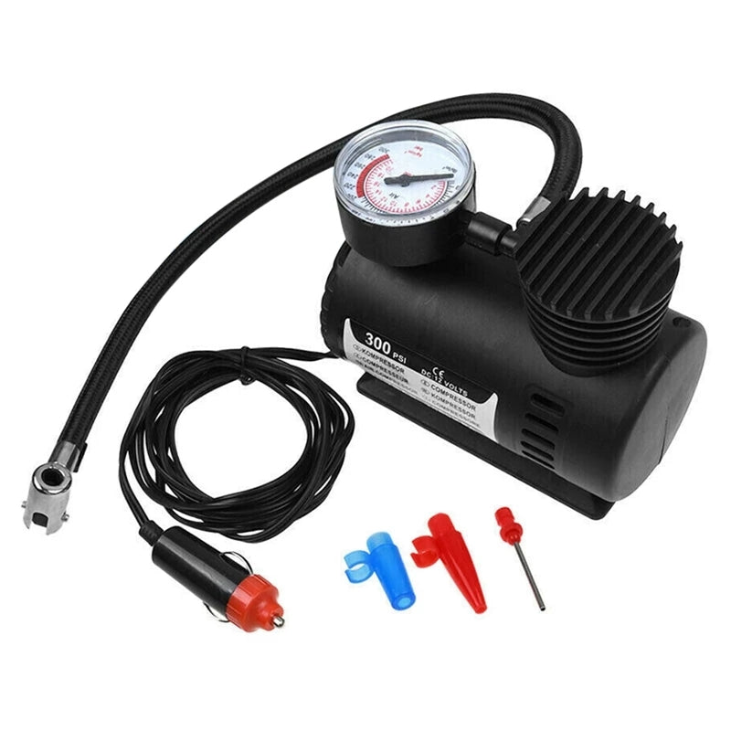 Portable Air Compressor Black