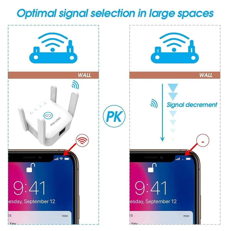 PIX-LINK  wifi extender 300MBPS