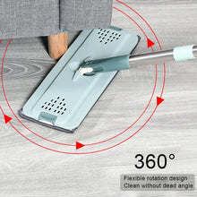 Load image into Gallery viewer, Mob 360 Rotating Flat Mop with Bucket Microfiber Flat
