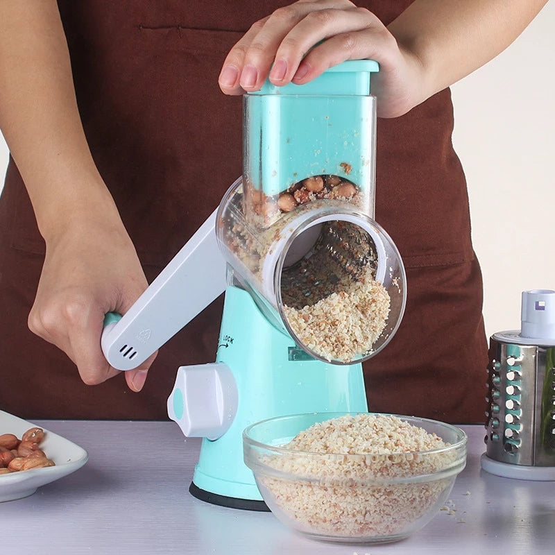 Multifunctional Manual Vegetable Spiral Slicer