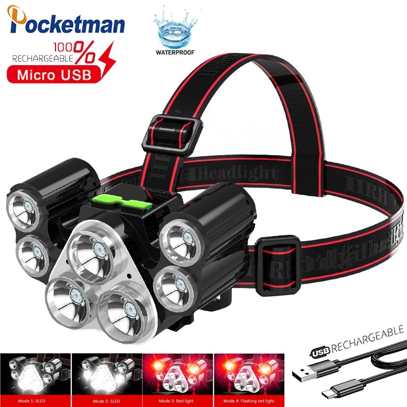 Head lamp 7 led