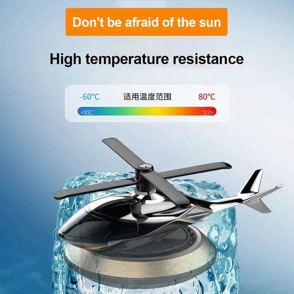Helicopter solar parfum