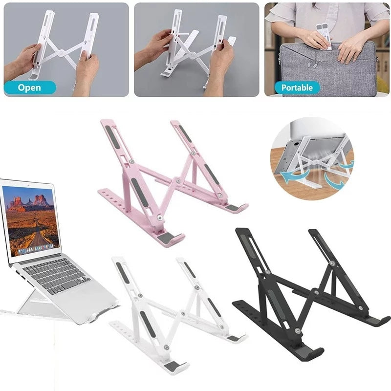 Plastic laptop stand
