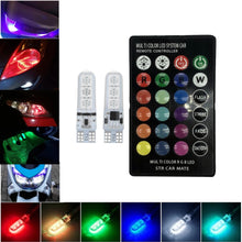 Load image into Gallery viewer, 2x Car T10 W5W LED Bulb Signal Light Remote Control
