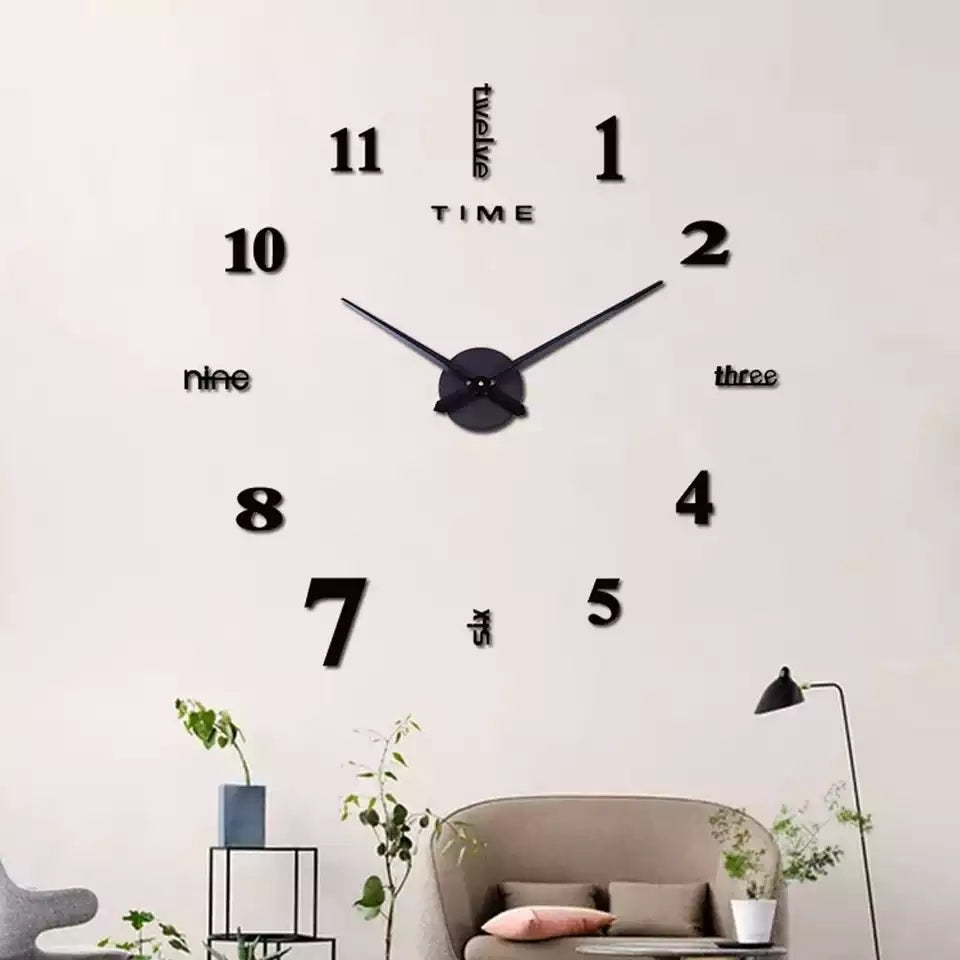 3D Wall Clock