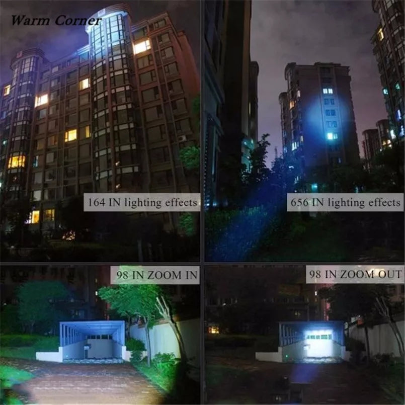 5000 lumens torch zoom