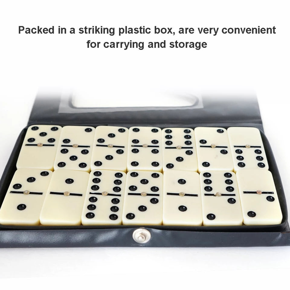 28Pcs/Set Wooden Domino
