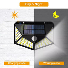 Load image into Gallery viewer, 100 LED Motion Sensor Solar Light Waterproof
