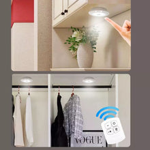 Load image into Gallery viewer, 3W Super Bright Cob Under Cabinet Light LED Wireless Remote
