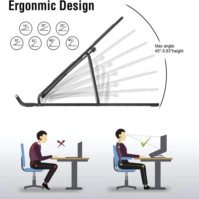 Plastic laptop stand