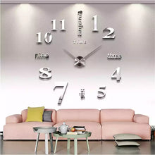 Load image into Gallery viewer, 3D Wall Clock
