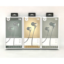 Load image into Gallery viewer, Mark Y6 In-Ear Headset Shocked Bass Mobile Earphone Earbuds With Microphone Sports
