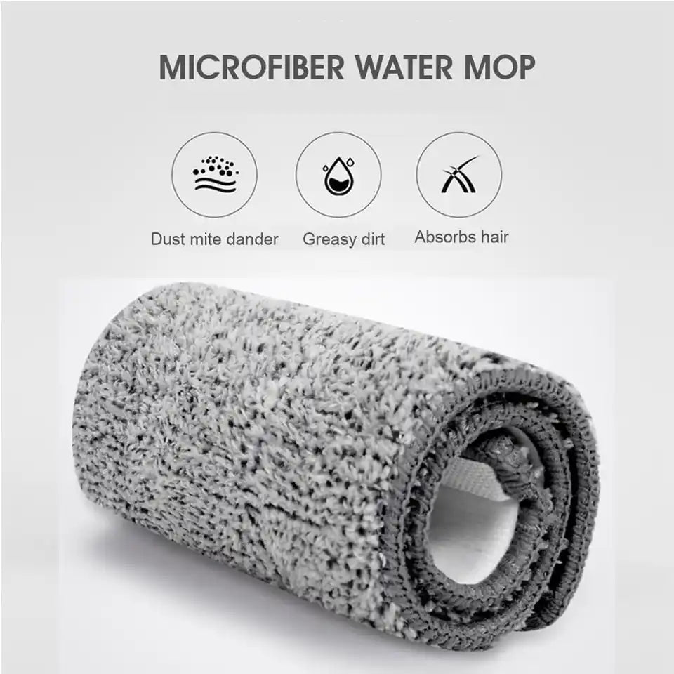 Mob 360 Rotating Flat Mop with Bucket Microfiber Flat