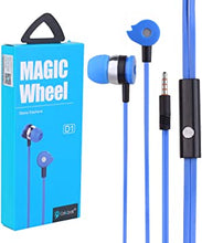 Load image into Gallery viewer, CELEBRAT D1 MAGIC WHEEL STEREO HEADPHONES EARPHONE WITH MIC FOR MOBILE PHONES
