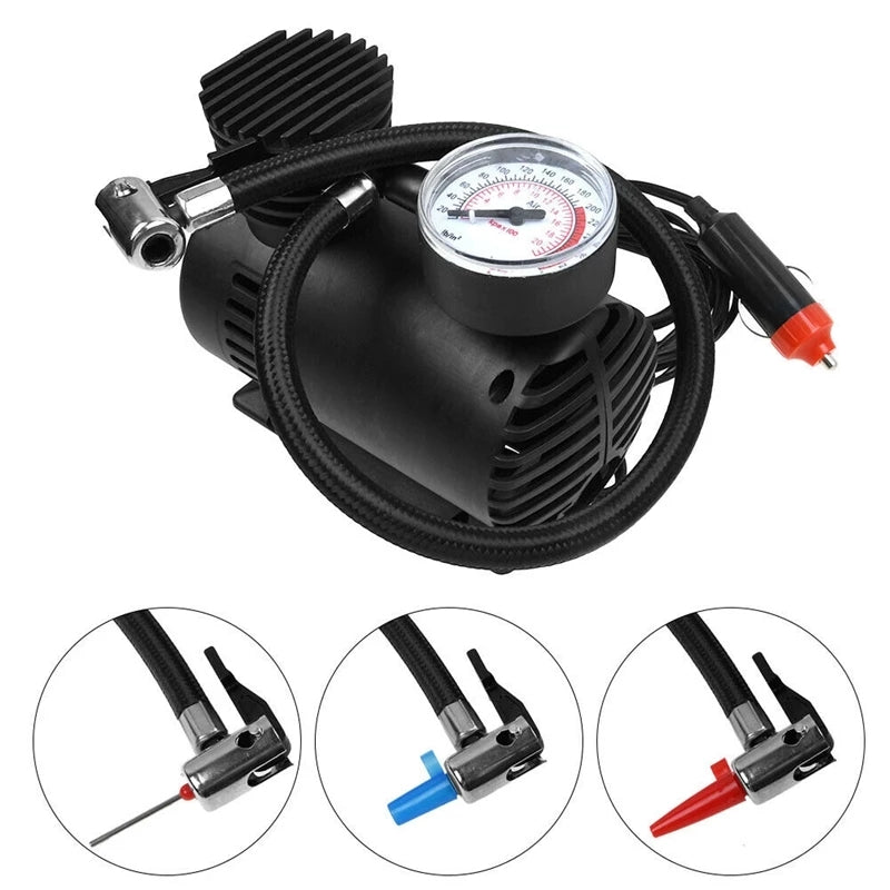Portable Air Compressor Black