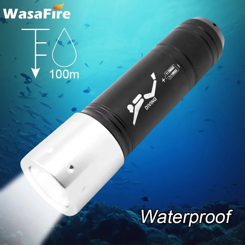 Rechargeable diving torch