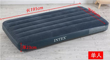 Load image into Gallery viewer, INTX Outdoor Line Pull Air Bed Flocked Airbed
