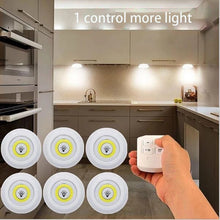 Load image into Gallery viewer, 3W Super Bright Cob Under Cabinet Light LED Wireless Remote
