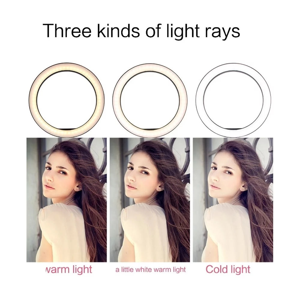 Ring light with tripod free