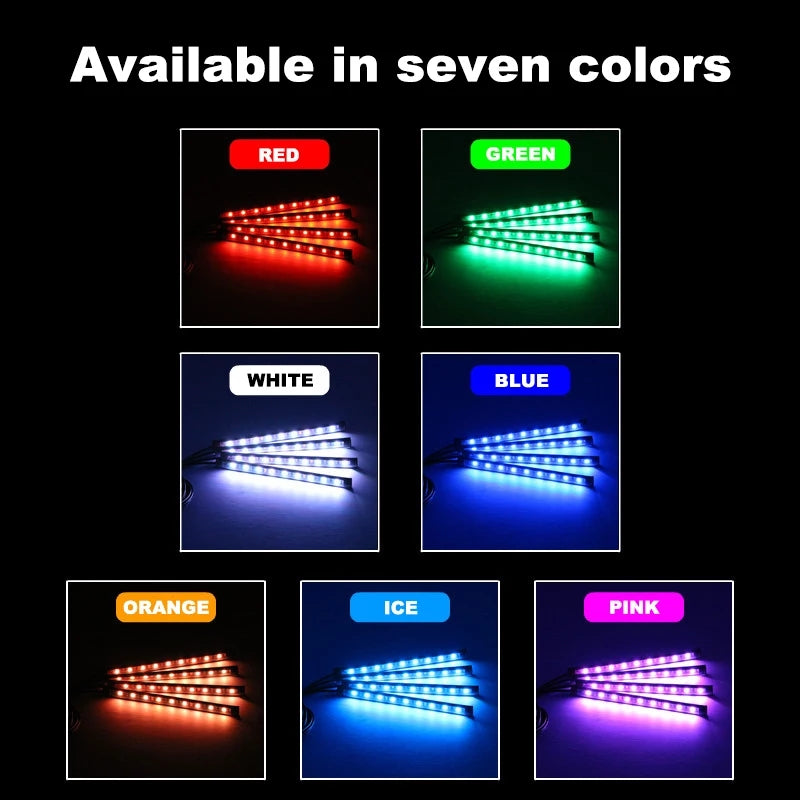 Lamp led car remote
