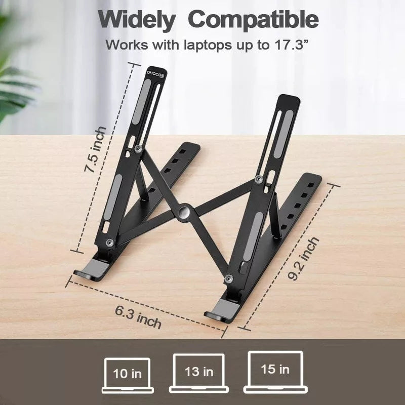 Plastic laptop stand