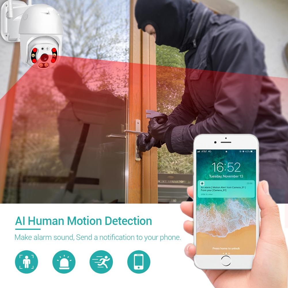 Ptz Wifi smart camera model N8-200W
