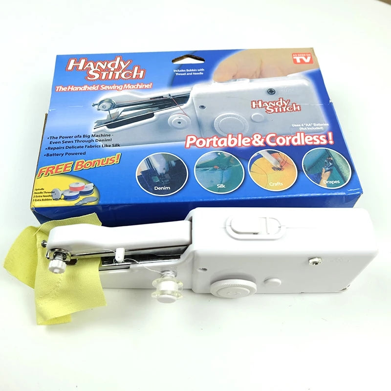 Handheld automatic mini sewing